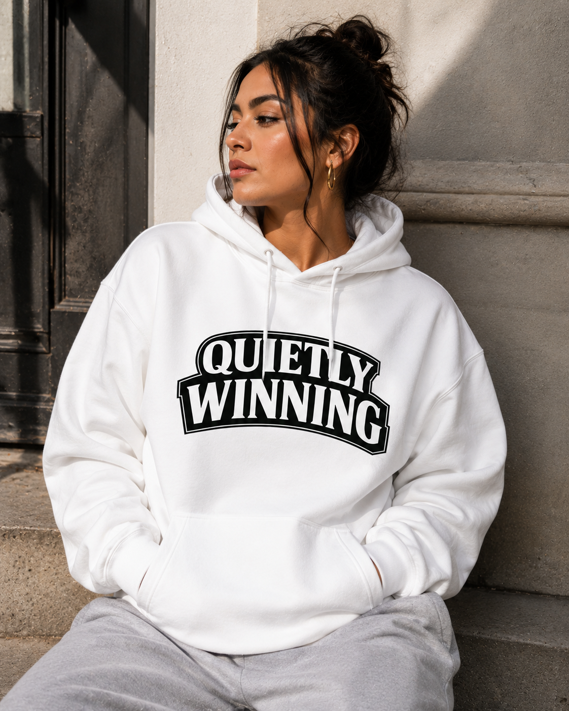 Quietly Winning Heavyweight Hoodie