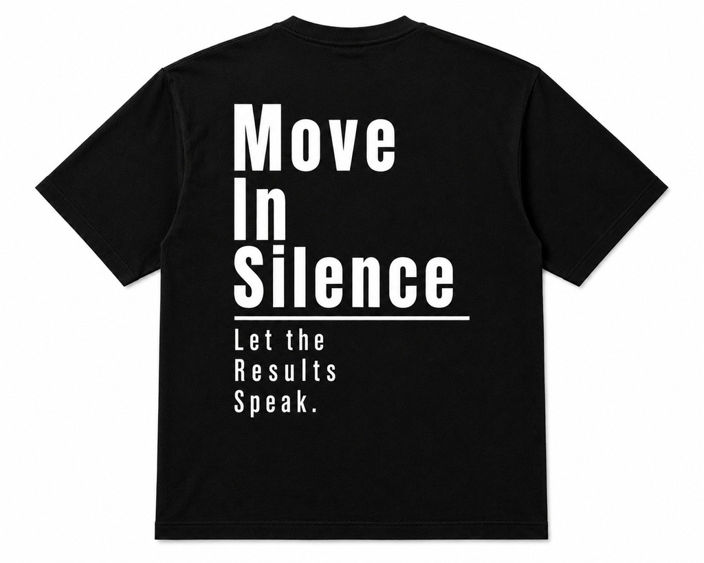 Move in Silence Heavyweight Graphic T-shirt