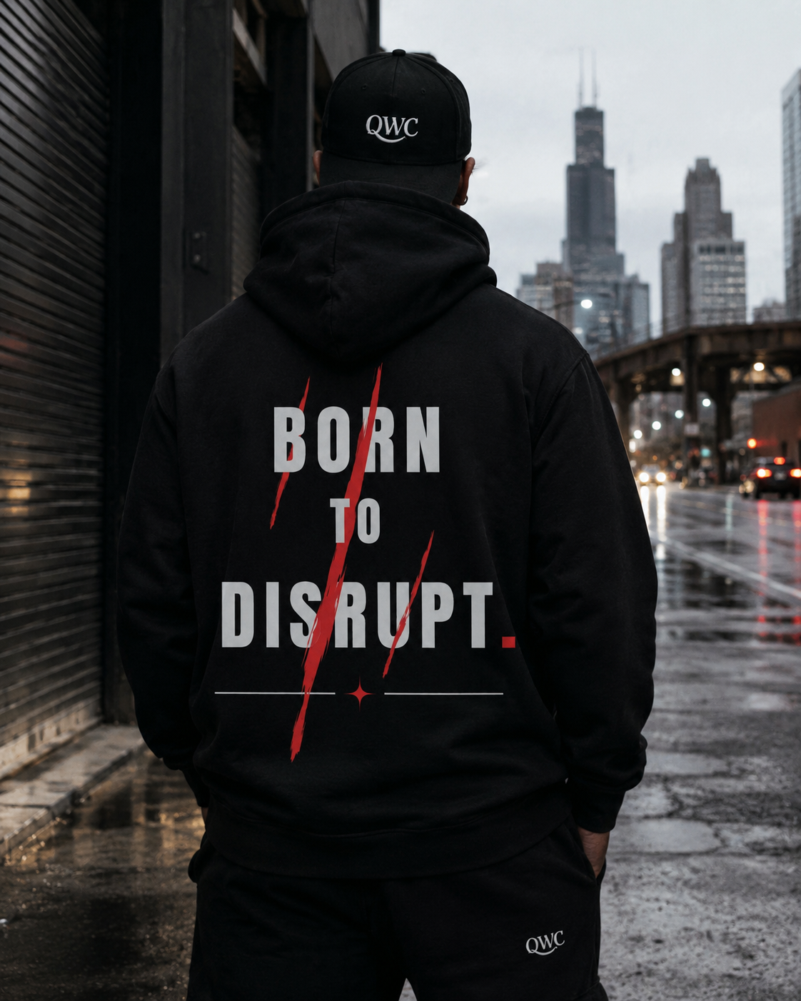 Born to Disrupt Heavyweight Hoodie